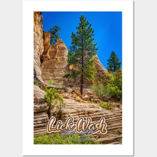 Lick Wash Trail Hike Posters and Art